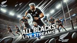 New Zealand rugby team in action